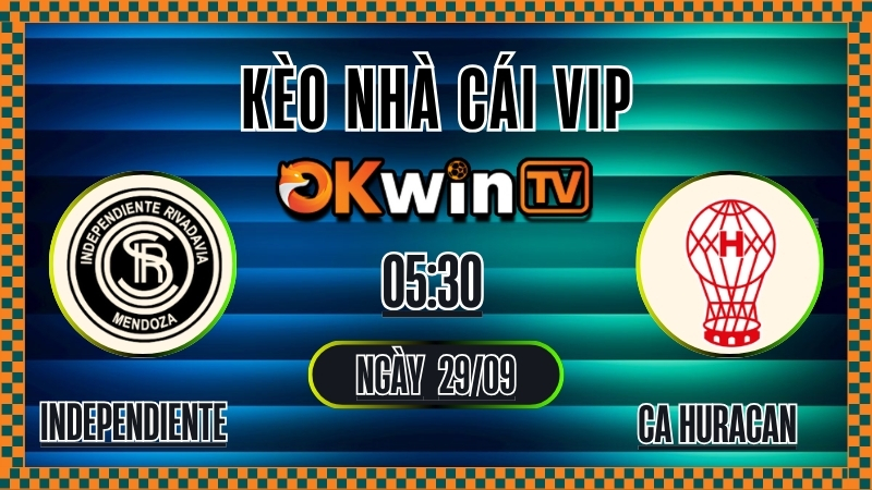 Kèo Nhà Cái Independiente Rivadavia vs CA Huracán | Tỷ Lệ Kèo Bóng Đá Argentina Primera División 29/09